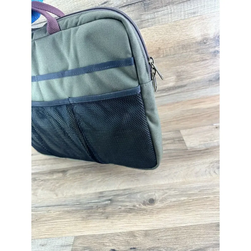 L.L. Bean Laptop Bag 14*12 Brown Used Scratches